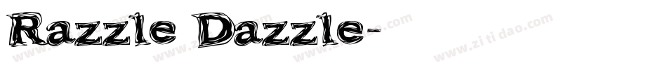 Razzle Dazzle字体转换